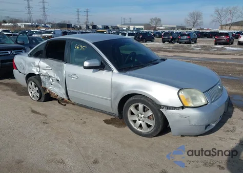 2005 Mercury Montego Luxury from USA, damaged, VIN 1MEFM40175G602289